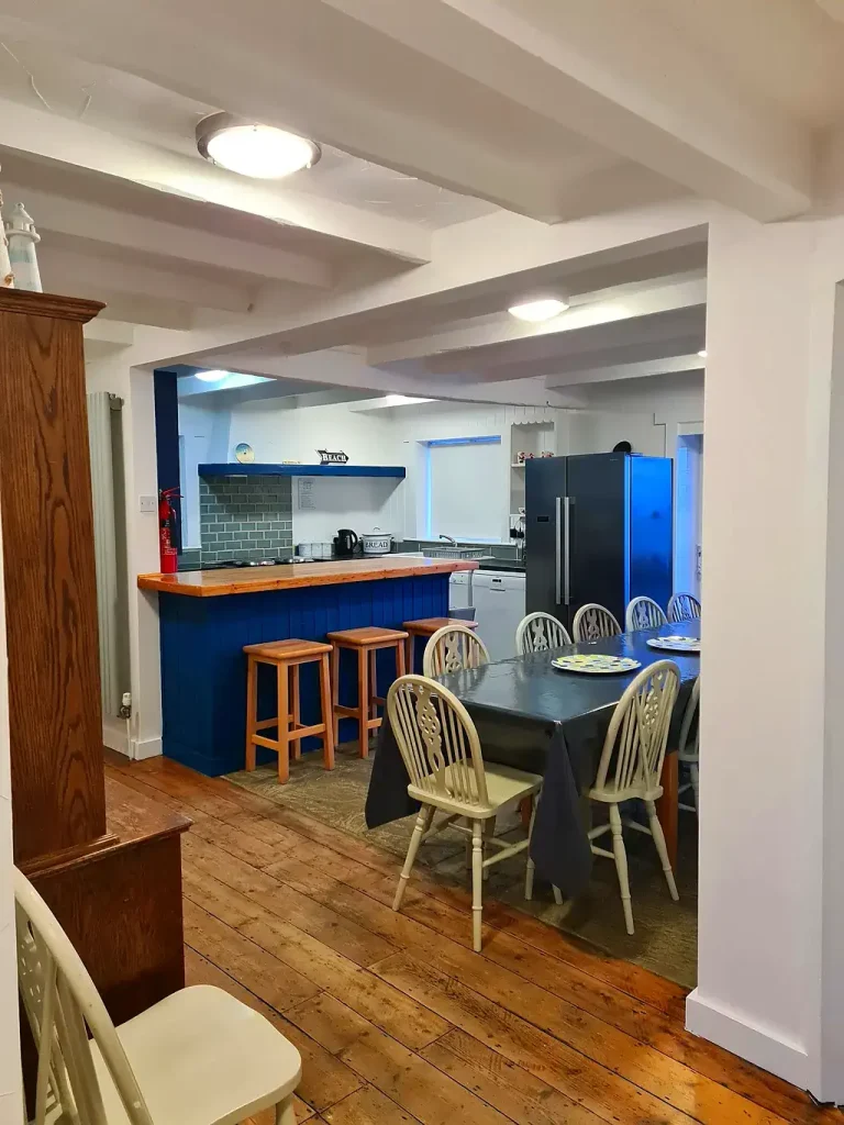 Selsey Beach House Ground Floor Kitchen and Dining Area 1